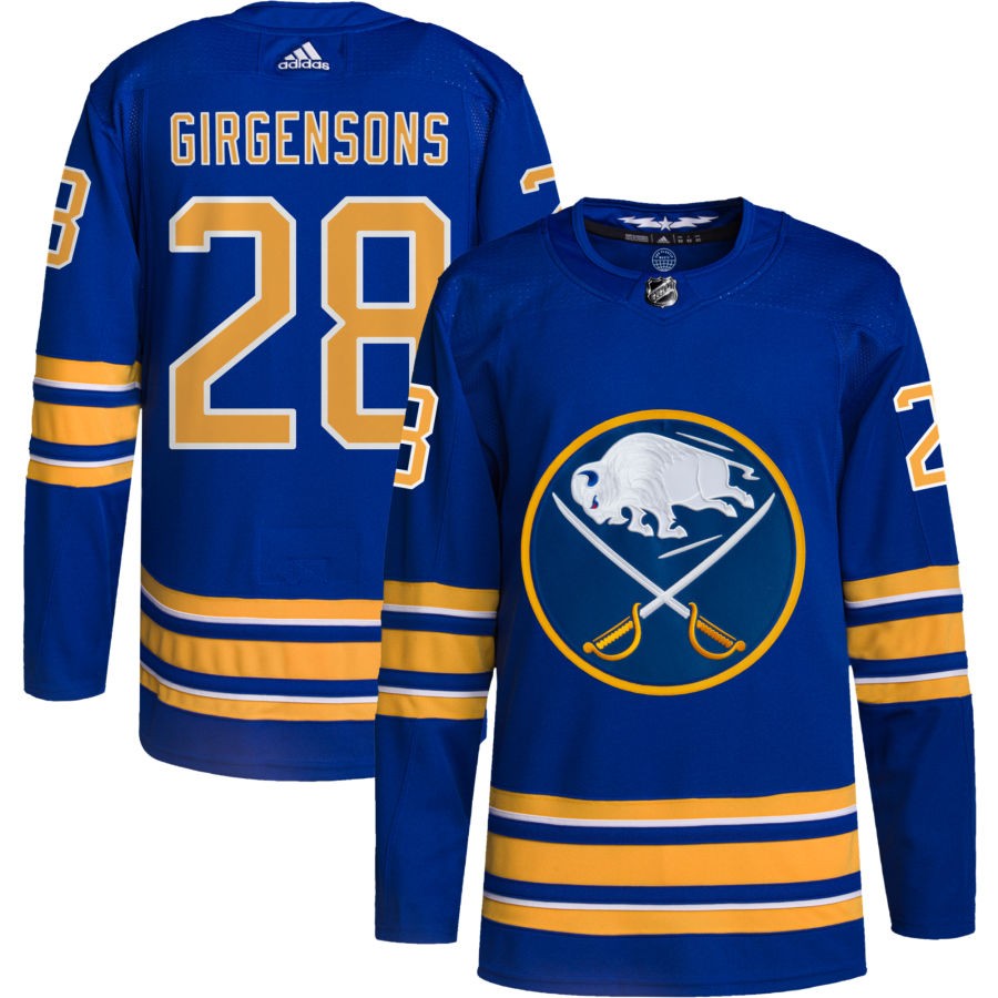 Zemgus Girgensons Buffalo Sabres Home Authentic Pro Jersey - Royal