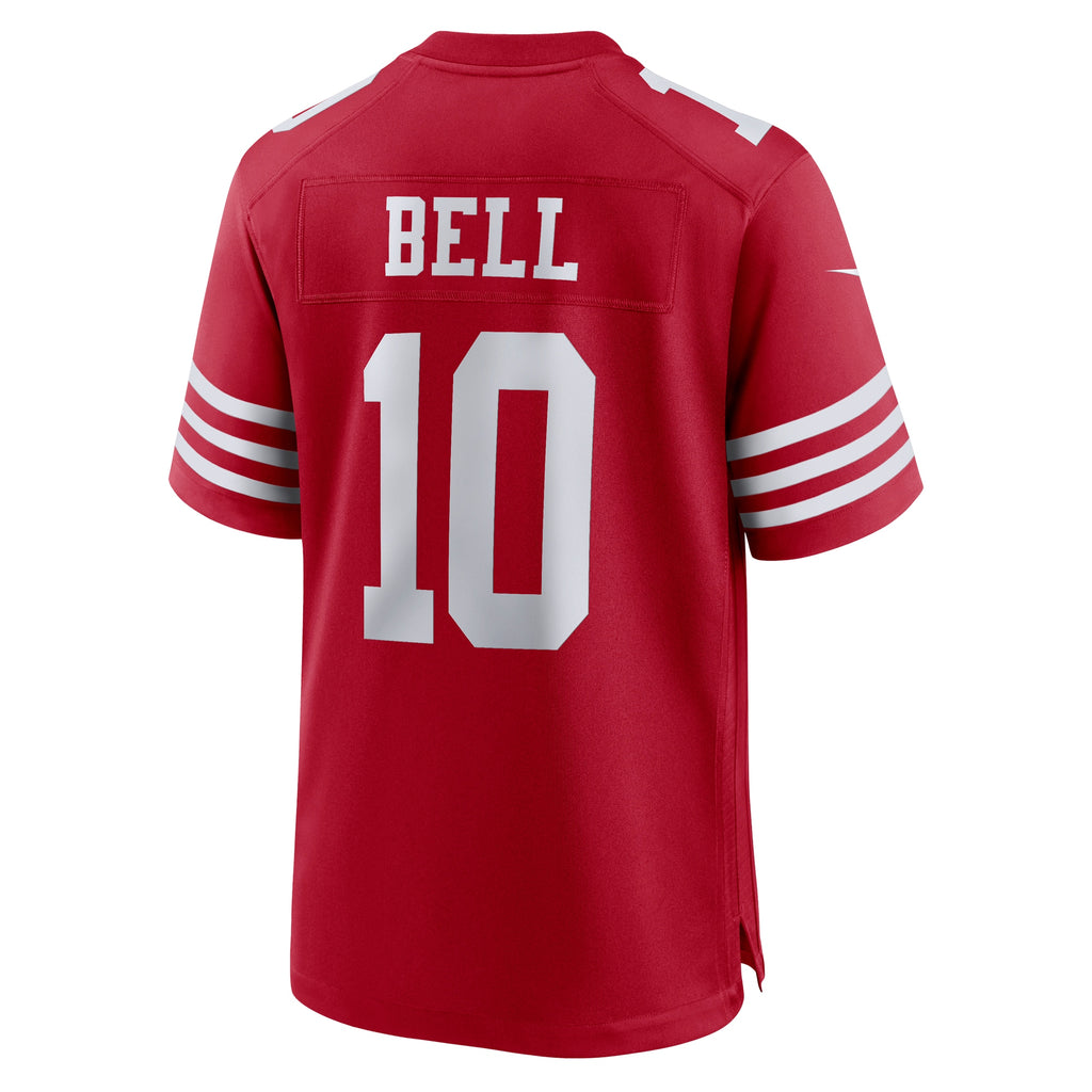Ronnie Bell San Francisco 49ers Team Game Jersey - Scarlet