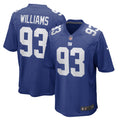 Nick Williams New York Giants Game Player Jersey - Royal