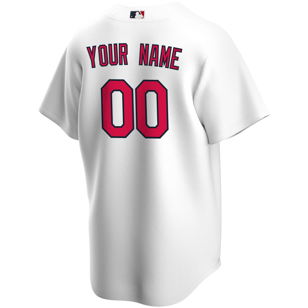 St. Louis Cardinals Youth Home Replica Custom Jersey - White