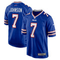 Taron Johnson Buffalo Bills Game Jersey - Royal