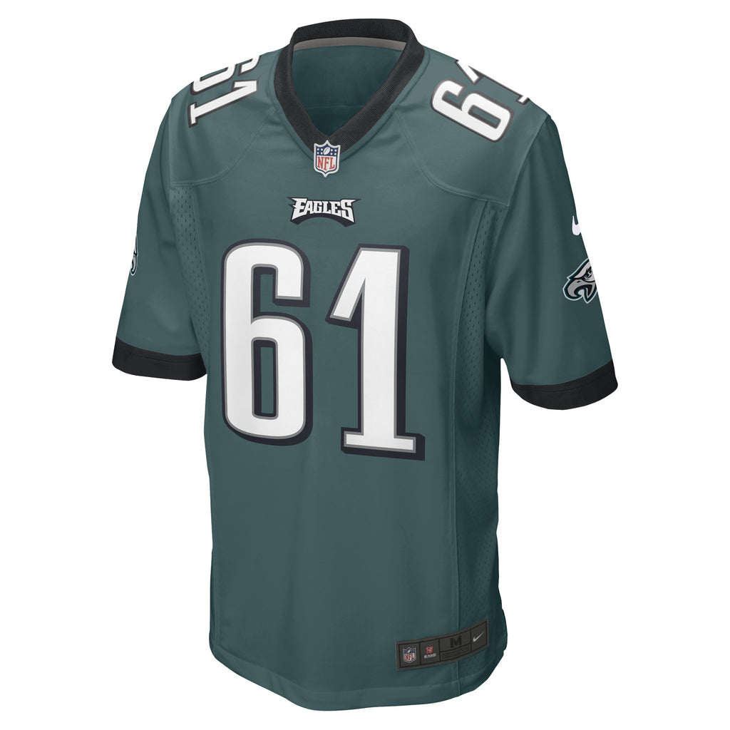 Josh Sills Philadelphia Eagles Game Player Jersey - Midnight Green