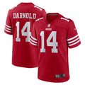 Sam Darnold San Francisco 49ers Game Player Jersey - Scarlet