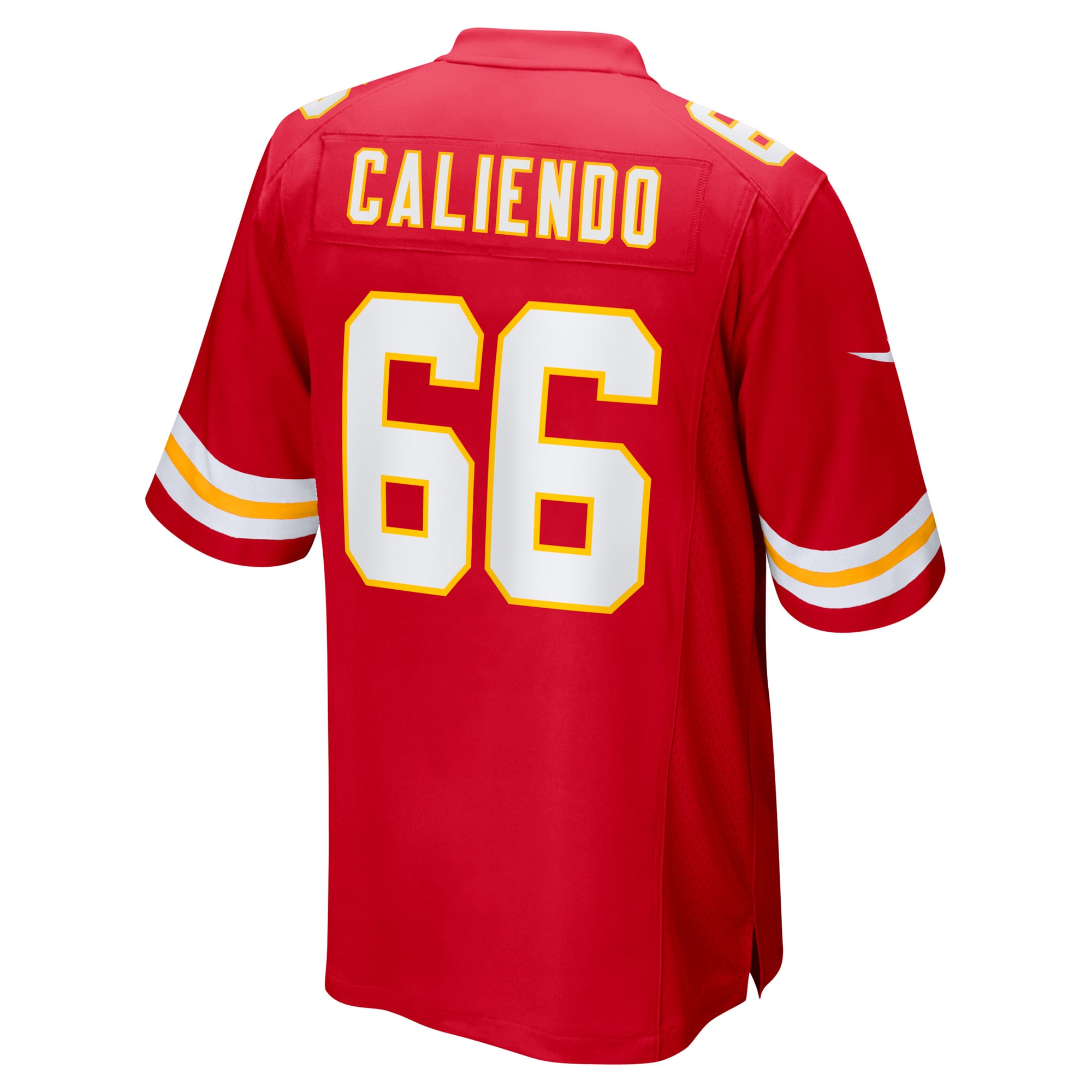 Mike Caliendo Kansas City Chiefs Game Player Jersey - Red
