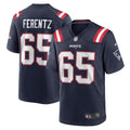 James Ferentz New England Patriots Game Jersey - Navy