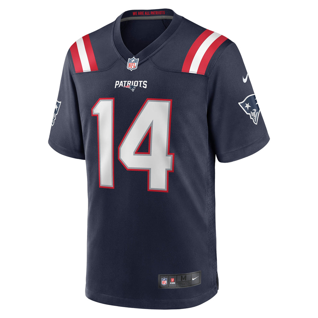 Ty Montgomery New England Patriots Game Jersey - Navy