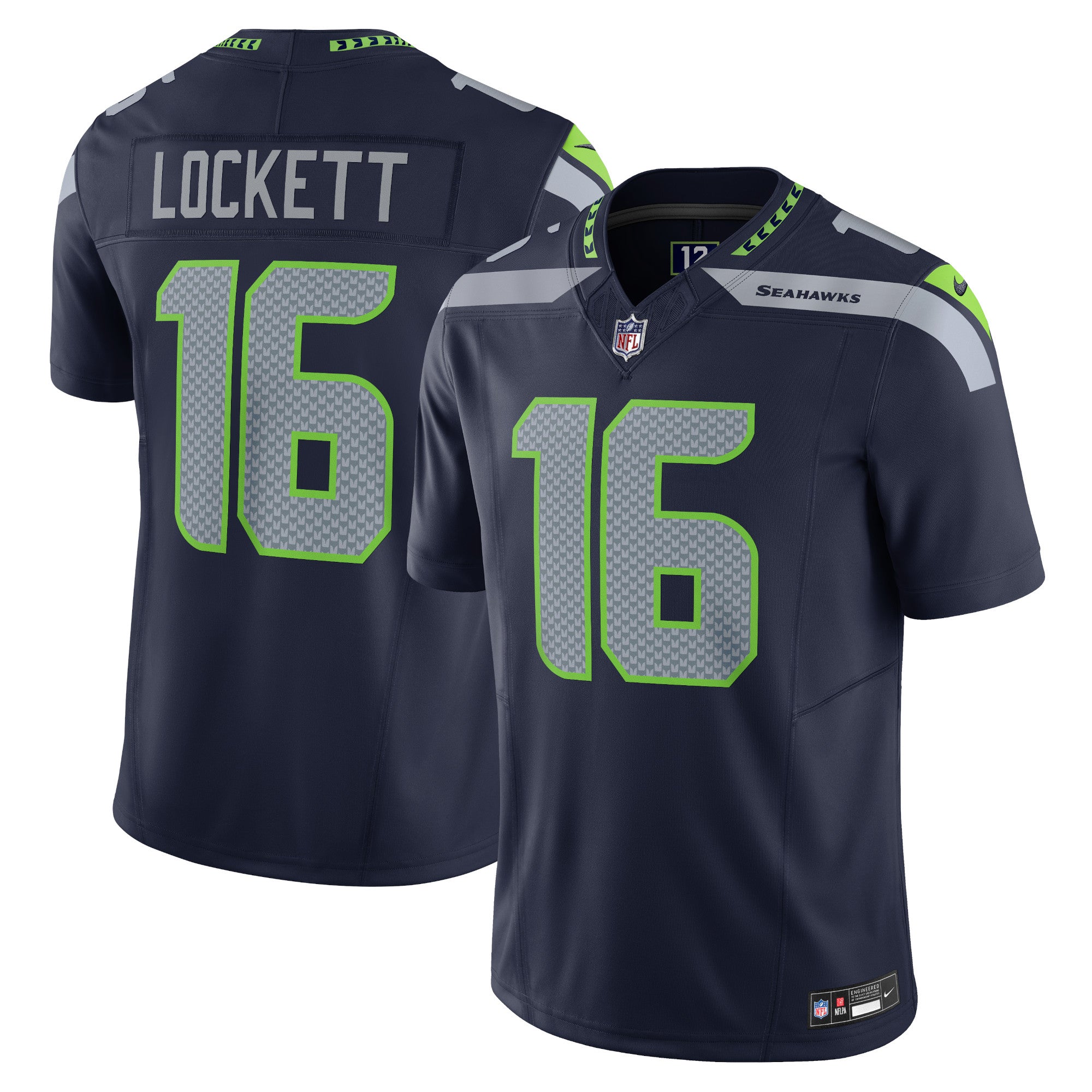 Tyler Lockett Seattle Seahawks Vapor F.U.S.E. Limited Jersey - Navy