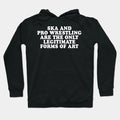 Ska And Pro Wrestling Are The Only Legitimate Forms Of Art Hoodie