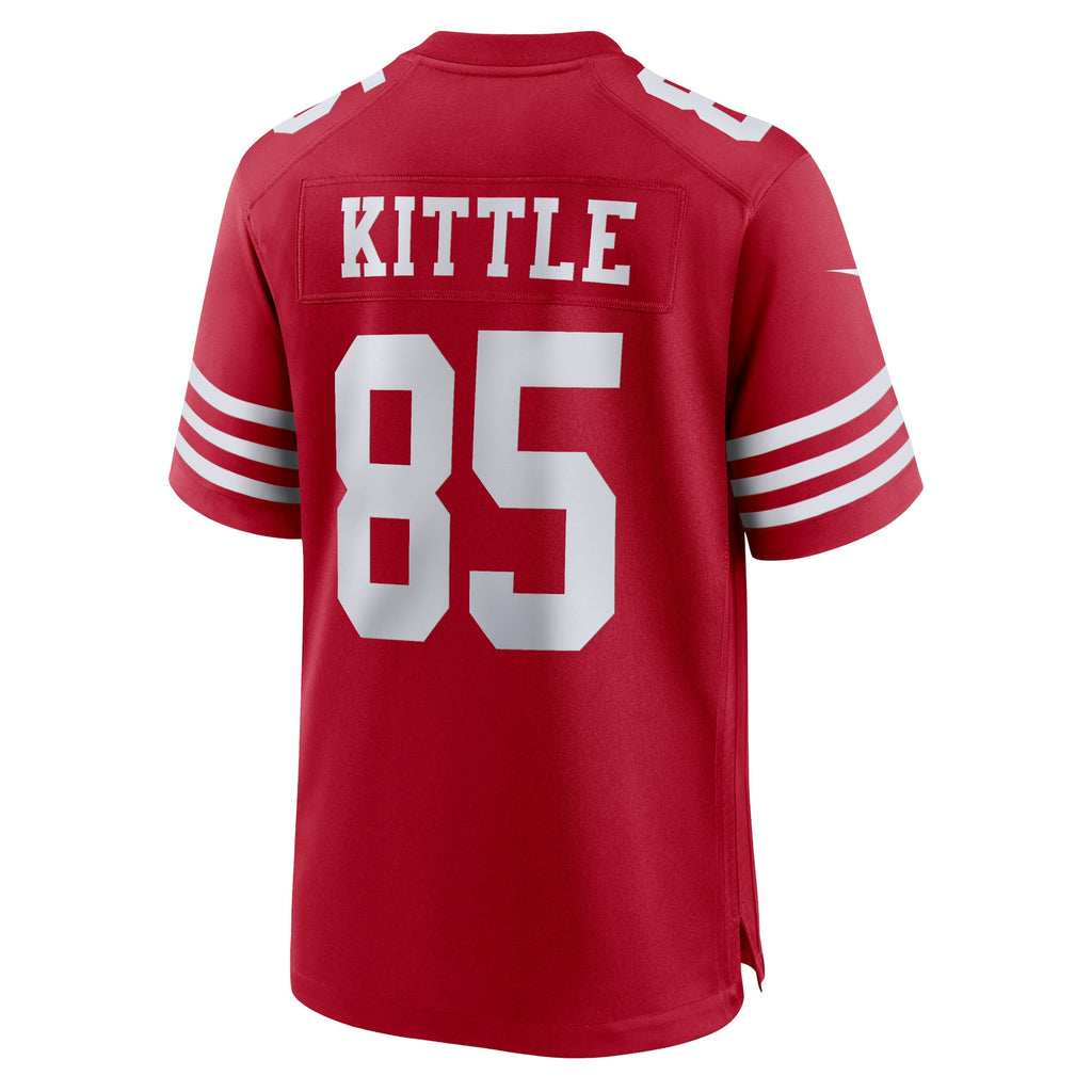 George Kittle San Francisco 49ers Player Game Jersey - Scarlet
