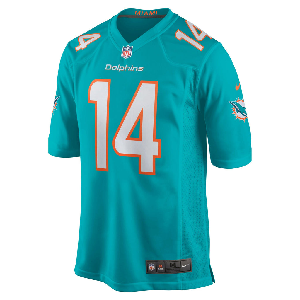Ryan Fitzpatrick Miami Dolphins Game Jersey - Aqua