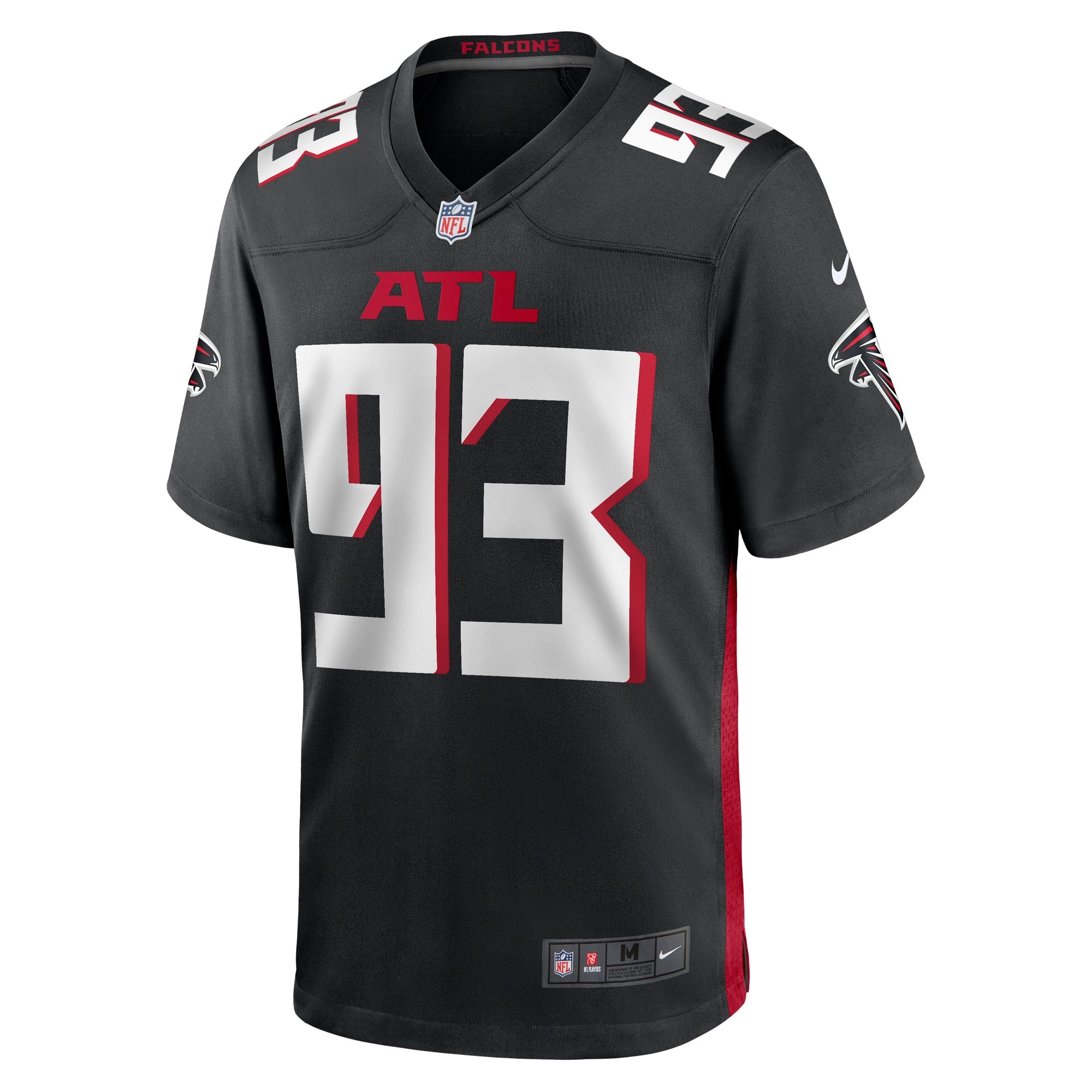 Calais Campbell Atlanta Falcons Game Player Jersey - Black