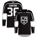 Steven Santini Los Angeles Kings Home Primegreen Authentic Pro Jersey - Black