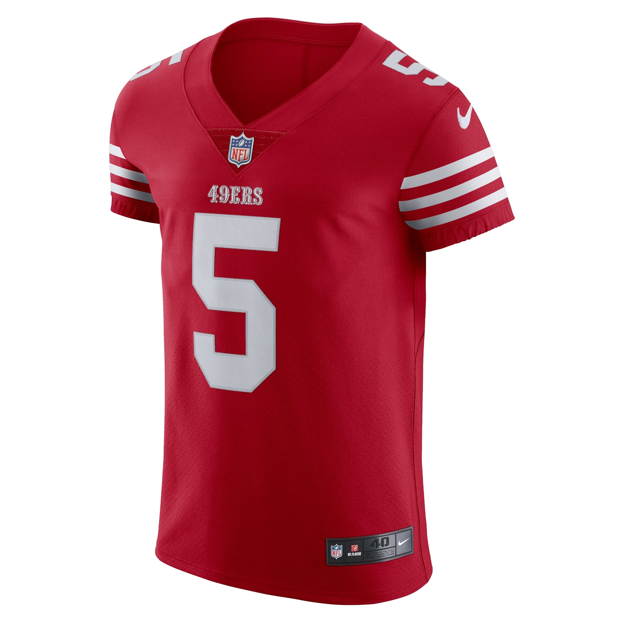 Trey Lance San Francisco 49ers Vapor Elite Jersey - Scarlet
