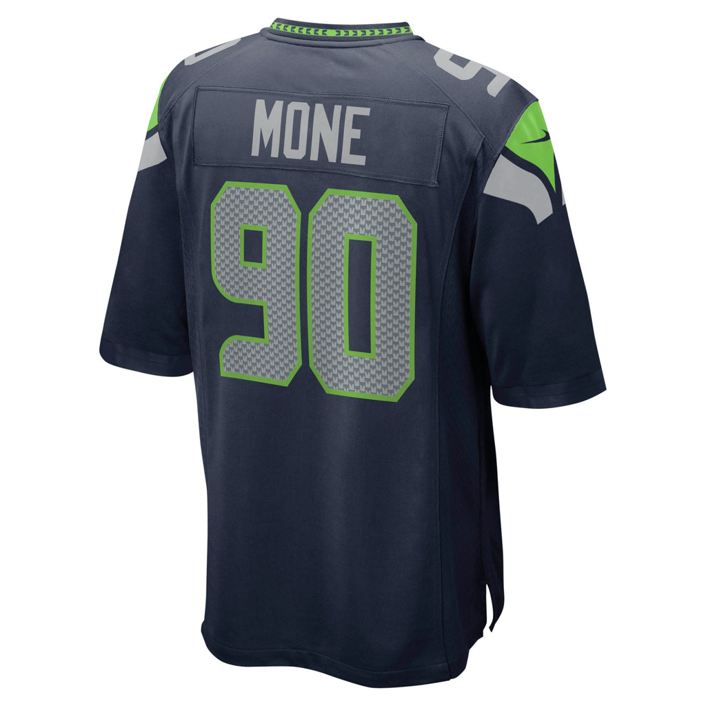 Bryan Mone Seattle Seahawks Game Jersey - College Navy