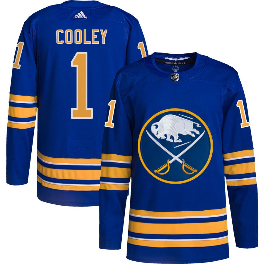 Devin Cooley Buffalo Sabres Home Authentic Pro Jersey - Royal