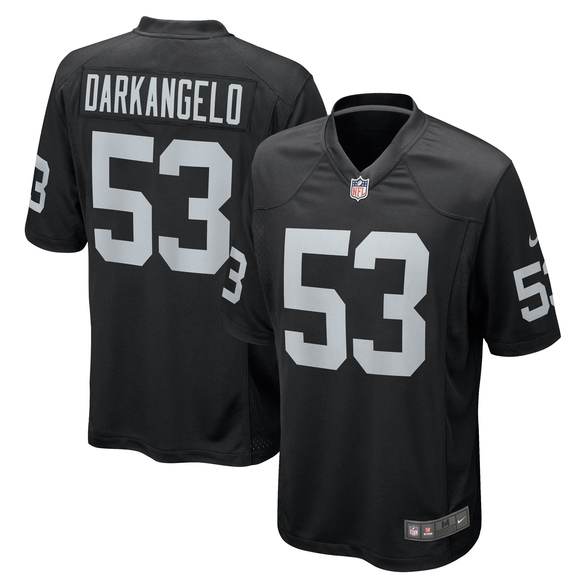 Isaac Darkangelo Las Vegas Raiders Team Game Jersey - ?Black