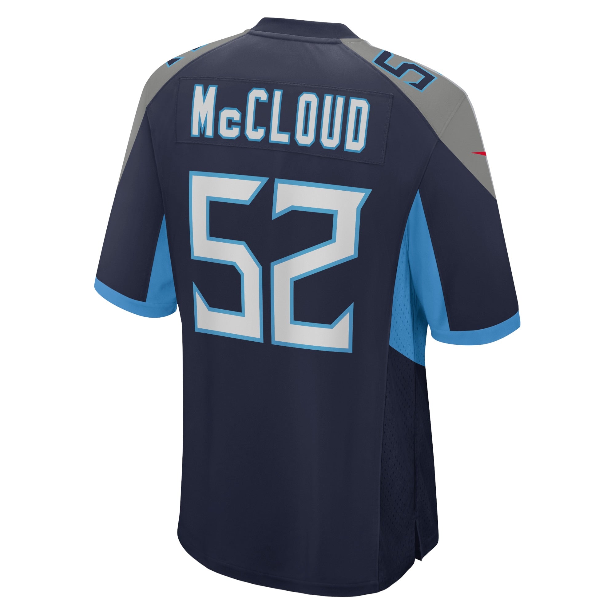 Zach McCloud Tennessee Titans Home Game Player Jersey - Navy