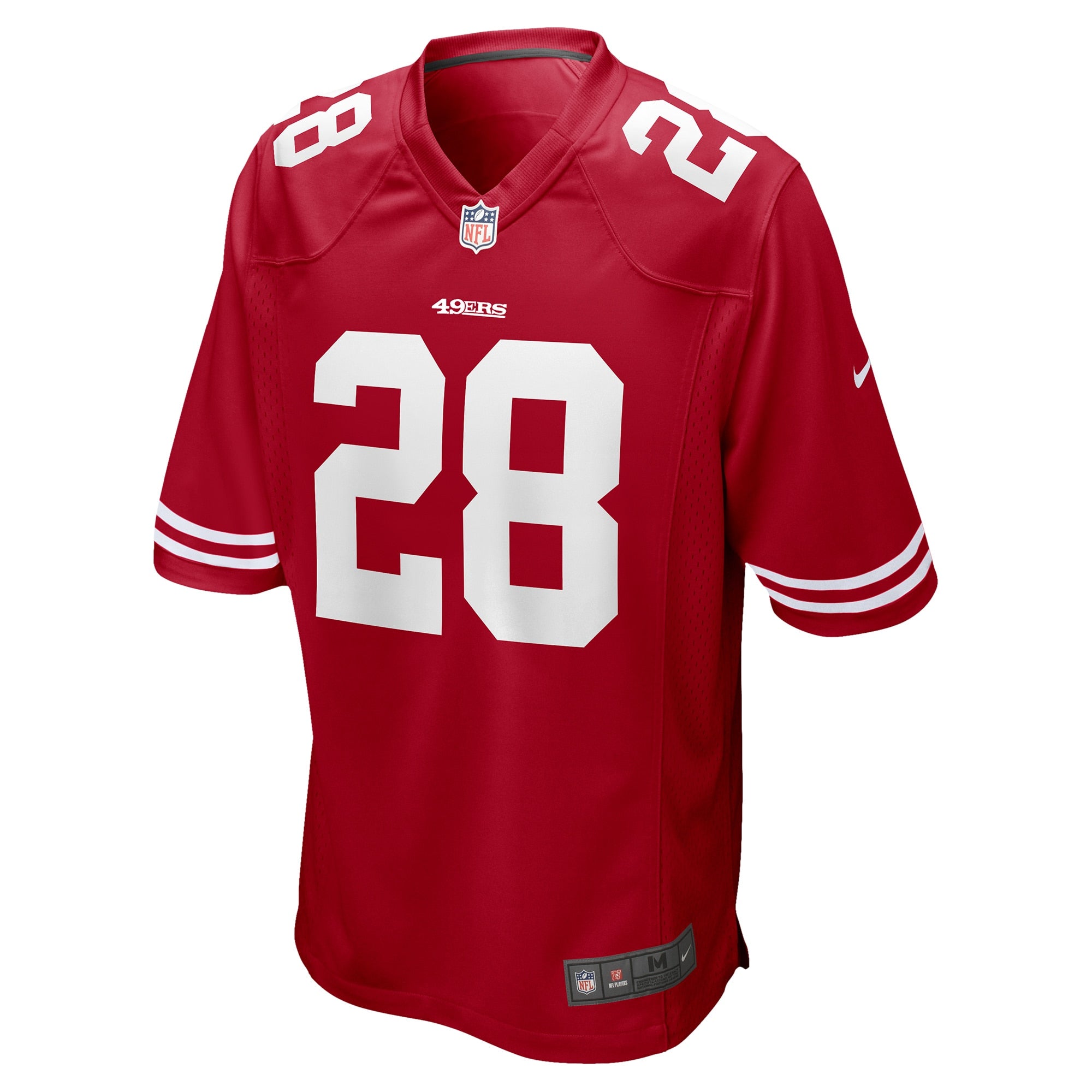 Trey Sermon San Francisco 49ers 2021 NFL Draft Pick Game Jersey - Scarlet