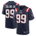 Jamie Collins Sr. New England Patriots Home Game Player Jersey - Navy
