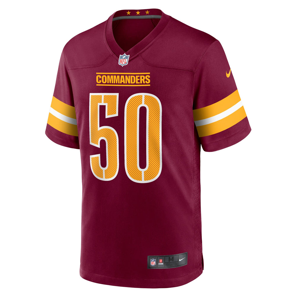 Andre Jones Jr. Washington Commanders Team Game Jersey - ?Burgundy