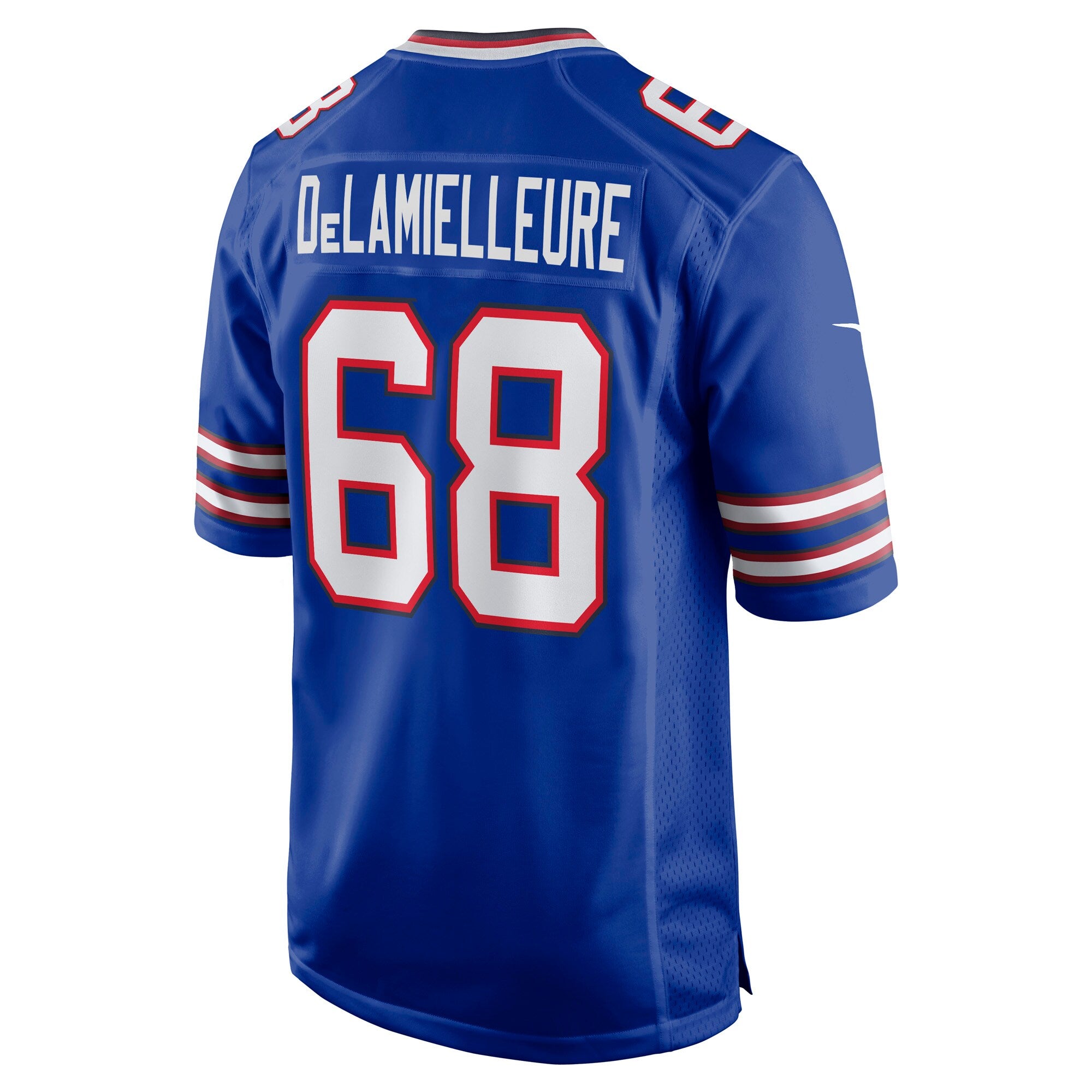 Joe DeLamielleure Buffalo Bills Game Retired Player Jersey - Royal