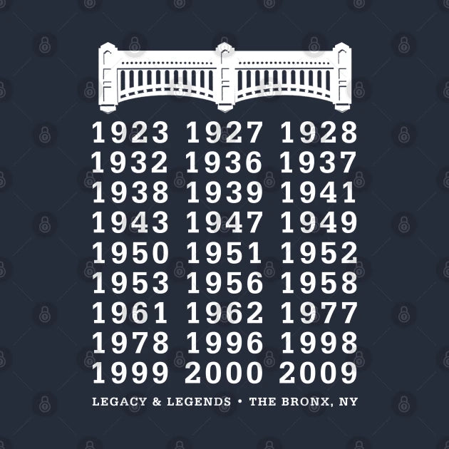 Nyy Legacy And Legends Hoodie