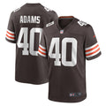Matthew Adams Cleveland Browns Team Game Jersey - ?Brown