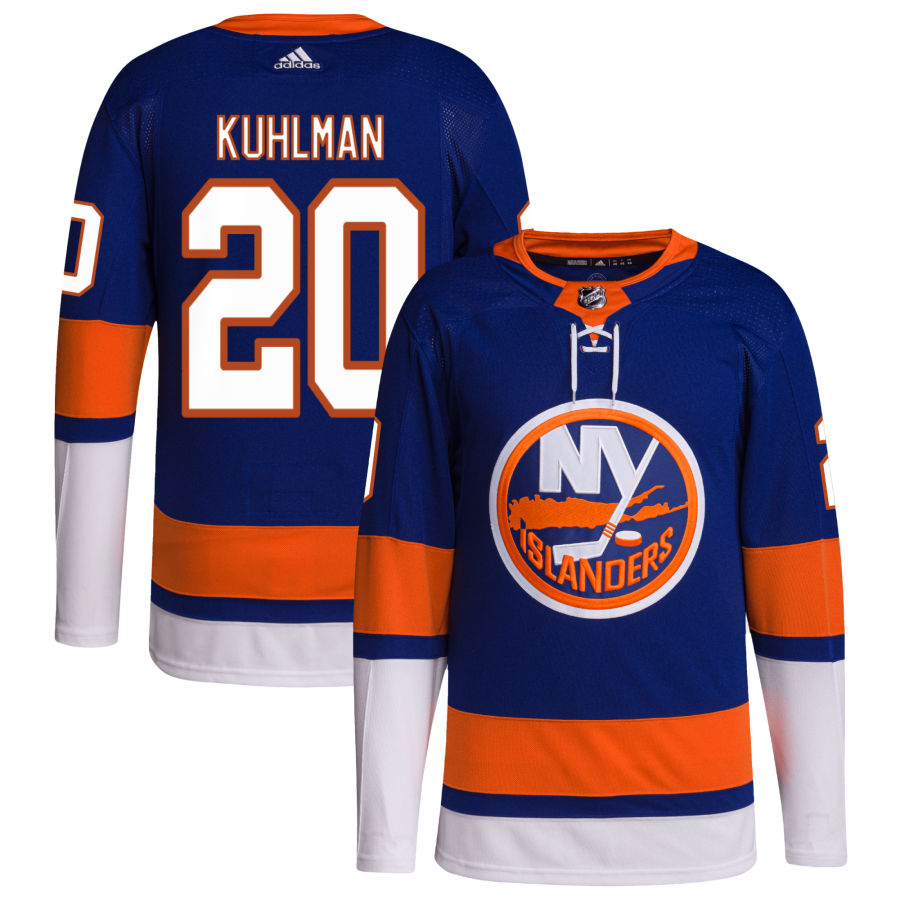 Karson Kuhlman New York Islanders Home Primegreen Authentic Pro Jersey - Royal