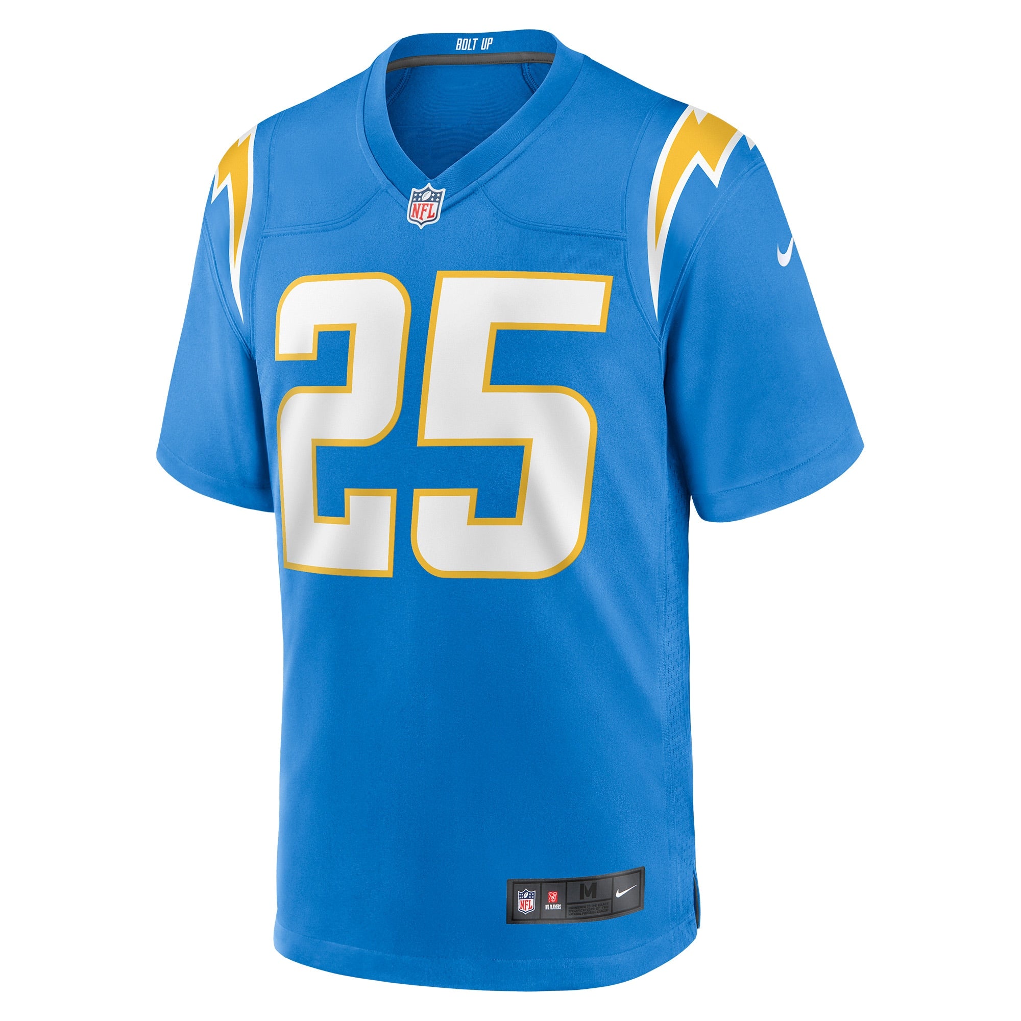 Joshua Kelley Los Angeles Chargers Game Jersey - Powder Blue