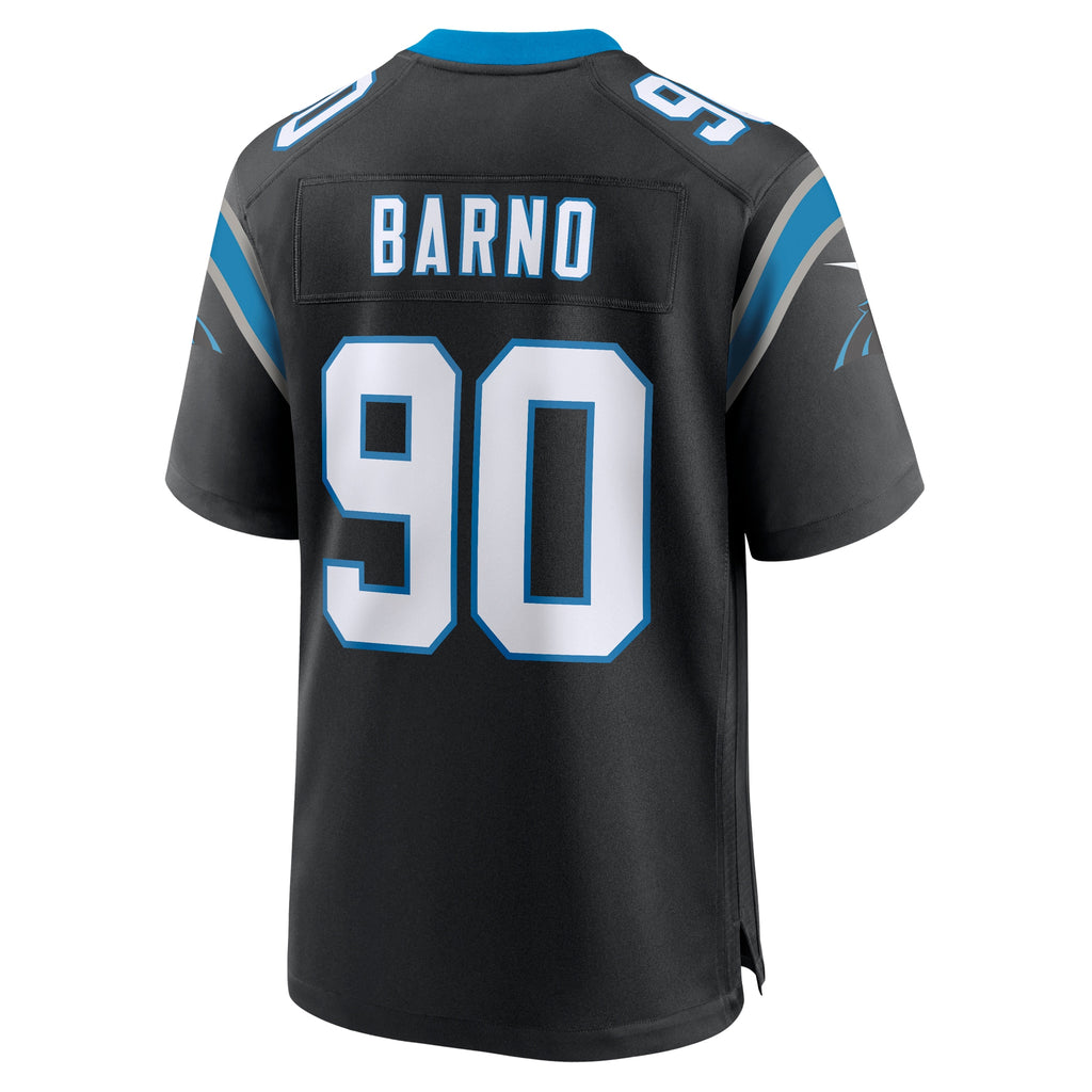 Amare Barno Carolina Panthers Team Game Jersey - Black