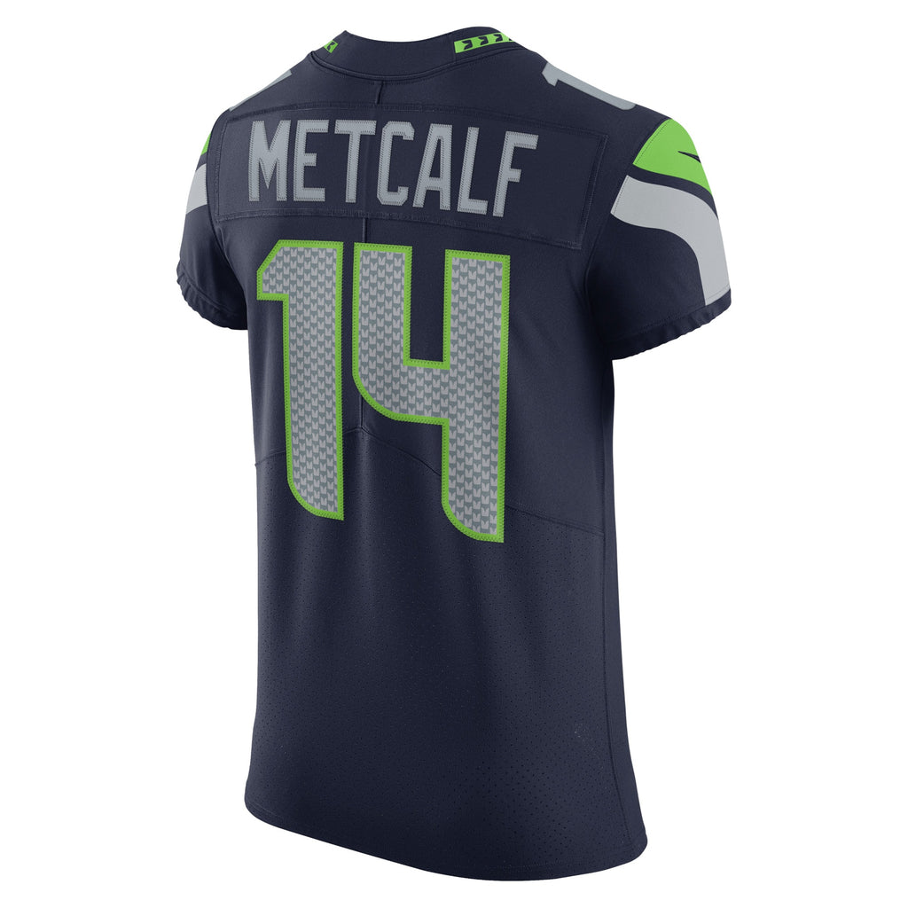 DK Metcalf Seattle Seahawks Vapor Elite Player Jersey - College Navy