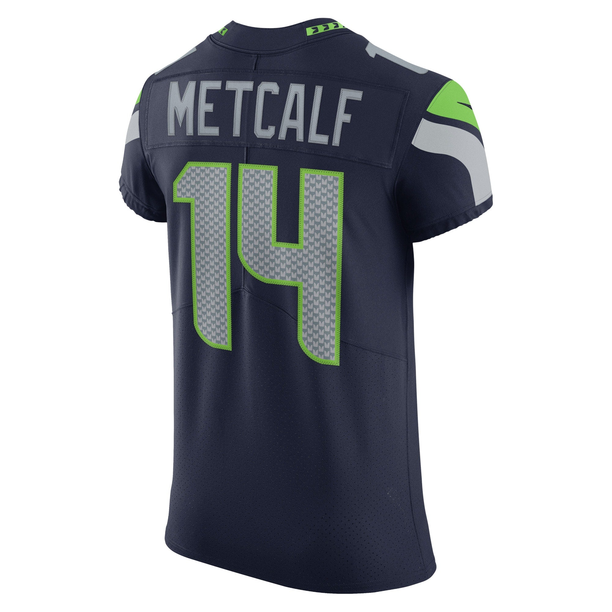DK Metcalf Seattle Seahawks Vapor Elite Player Jersey - College Navy