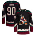 J.J. Moser Arizona Coyotes Home Primegreen Authentic Pro Jersey - Black