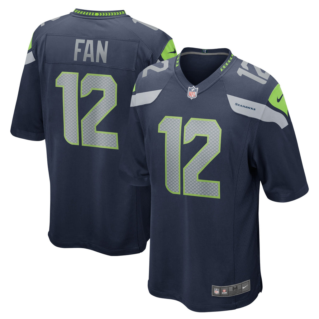 12s Seattle Seahawks Game Jersey - College Navy