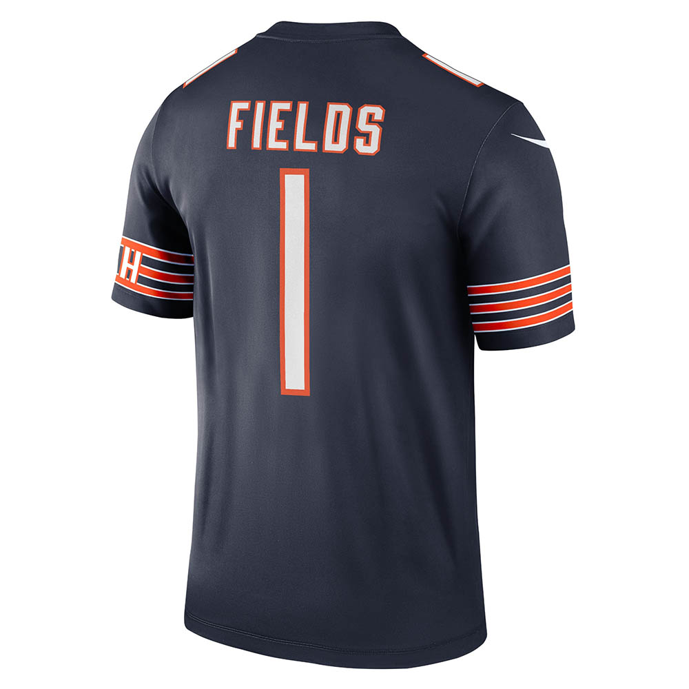 Men's Chicago Bears Justin Fields Legend Jersey Navy