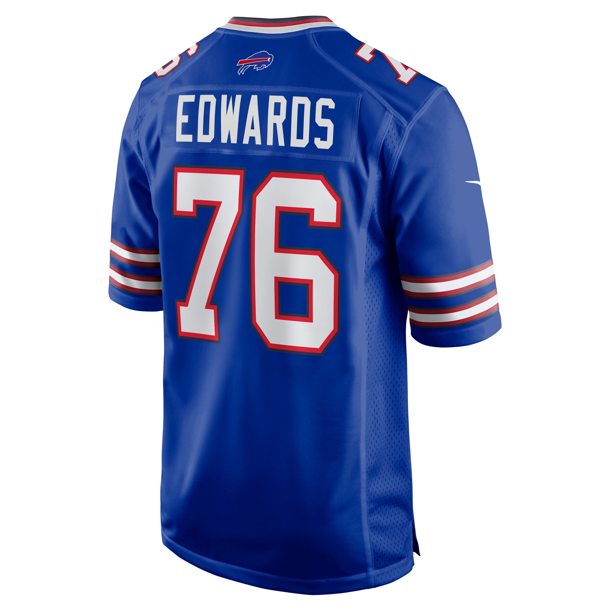 David Edwards Buffalo Bills Game Jersey - Royal