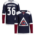 Gianni Fairbrother Colorado Avalanche 2018/19 Alternate Primegreen Authentic Pro Jersey - Navy