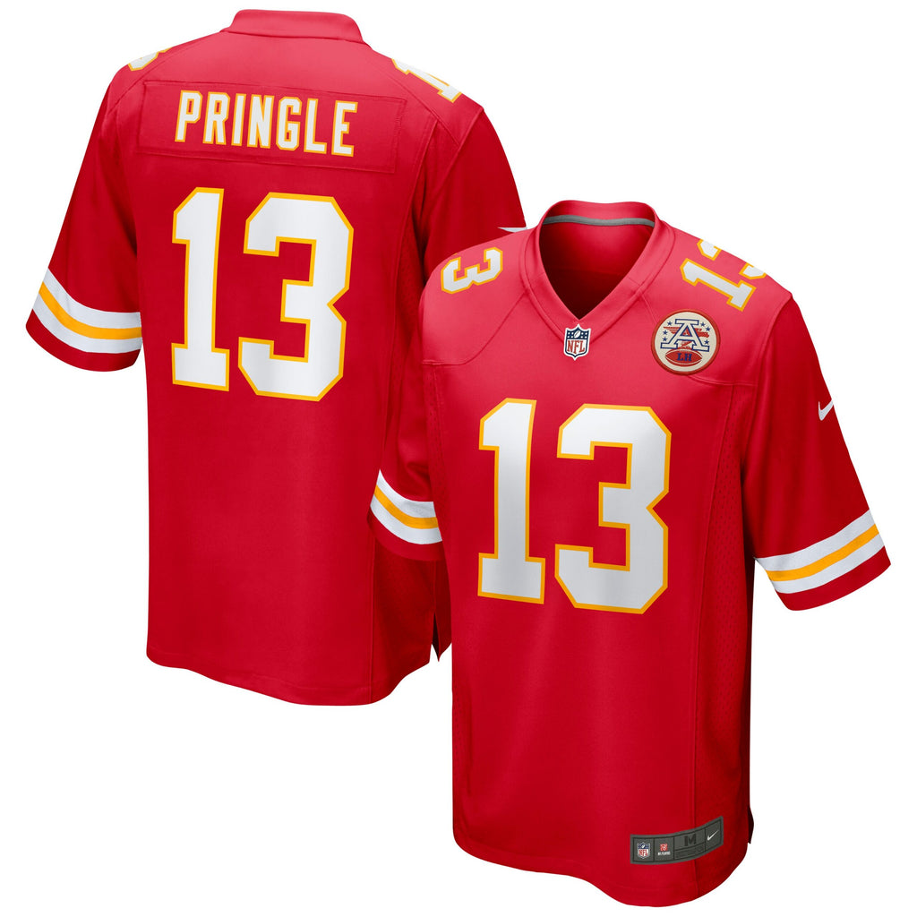 Byron Pringle Kansas City Chiefs Game Jersey - Red