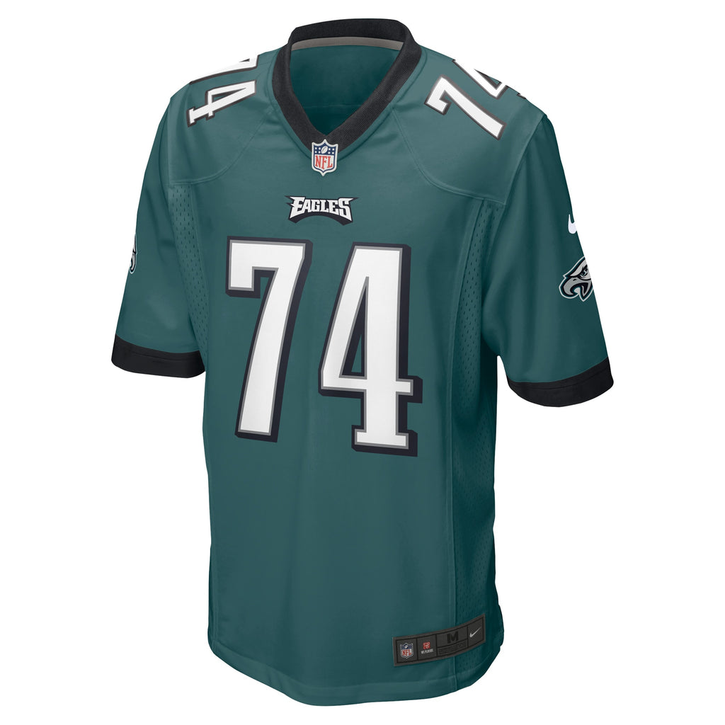 Fred Johnson Philadelphia Eagles Team Game Jersey - Midnight Green