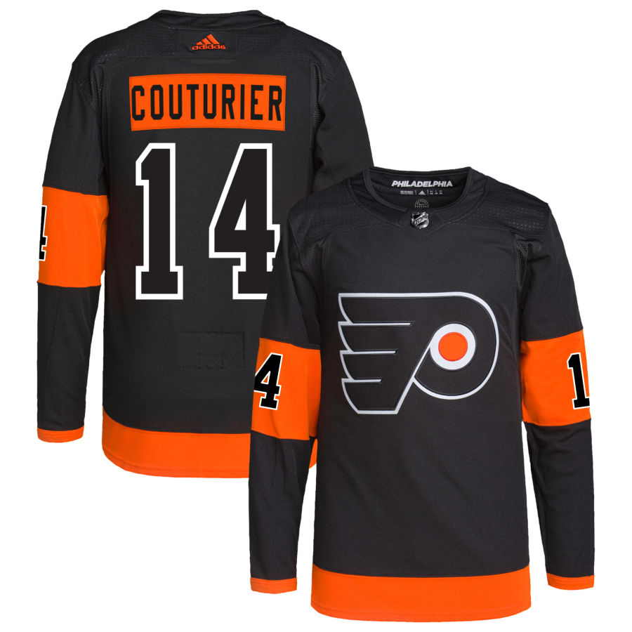 Sean Couturier Philadelphia Flyers Alternate Primegreen Authentic Pro Jersey - Black