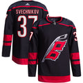 Andrei Svechnikov Carolina Hurricanes Alternate Primegreen Authentic Pro Jersey - Black