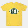 Gb Retro Football - Yellow T-Shirt