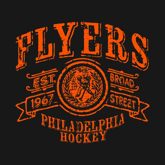 Flyers Vintage Hockey Hoodie