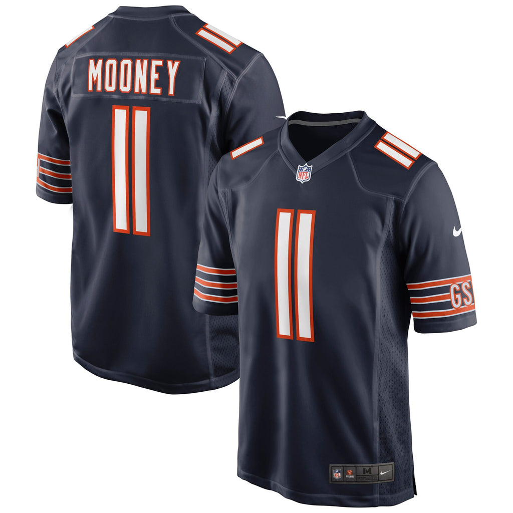 Darnell Mooney Chicago Bears Game Jersey - Navy