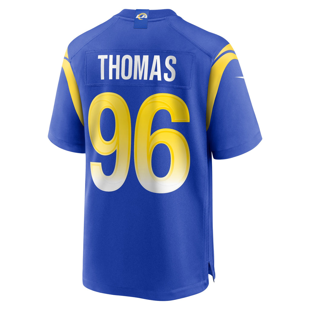 Keir Thomas Los Angeles Rams Game Player Jersey - Royal