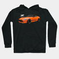 Nissan Z Car Z35 Fairlady Proto 400 Z Orange Hoodie