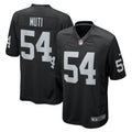 Netane Muti Las Vegas Raiders Team Game Jersey - ?Black
