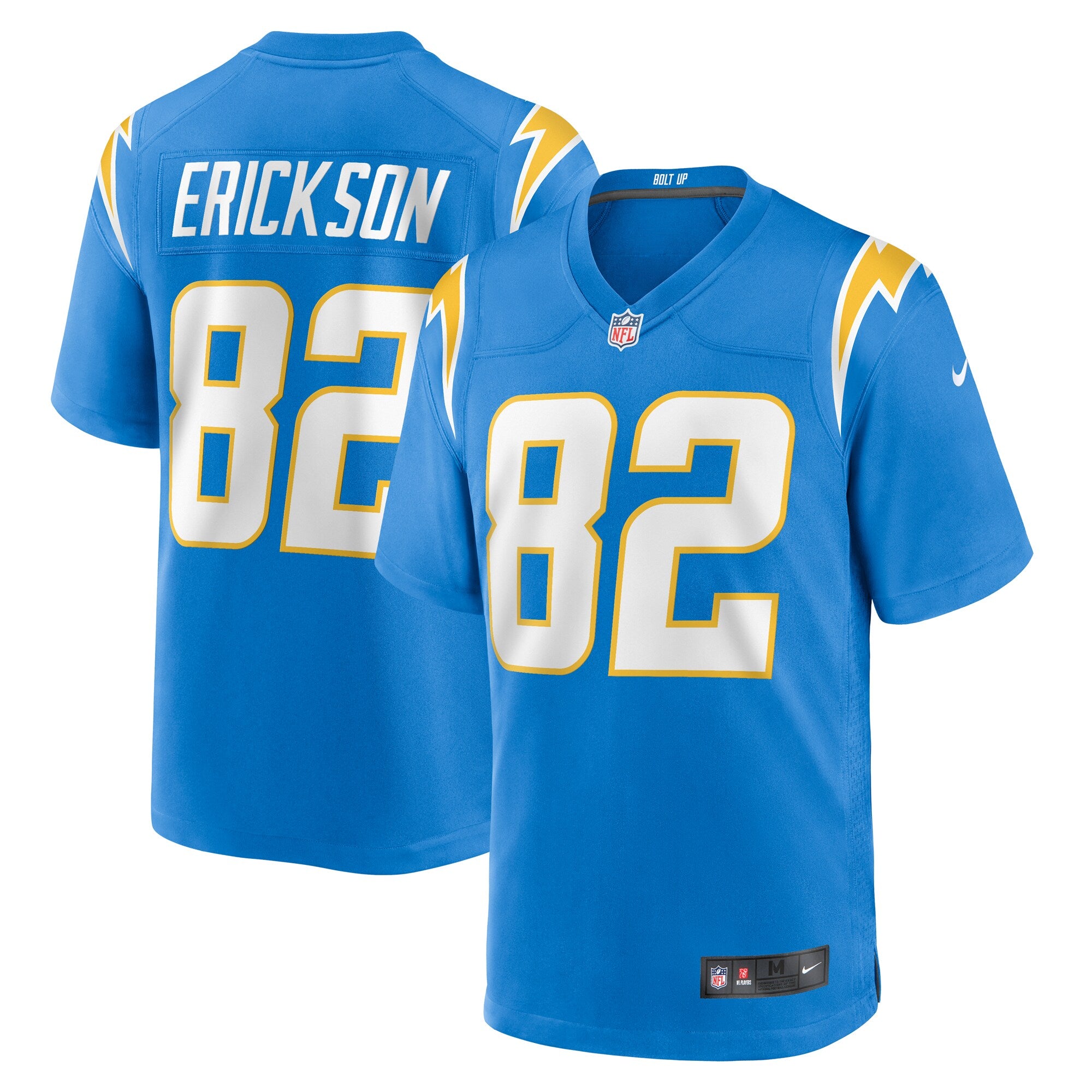Alex Erickson Los Angeles Chargers Team Game Jersey - ?Powder Blue