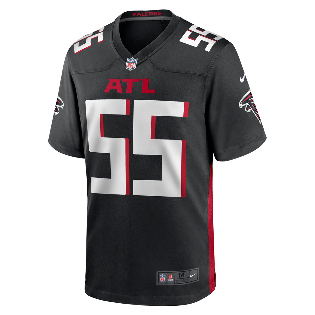 Kaden Elliss Atlanta Falcons Game Player Jersey - Black