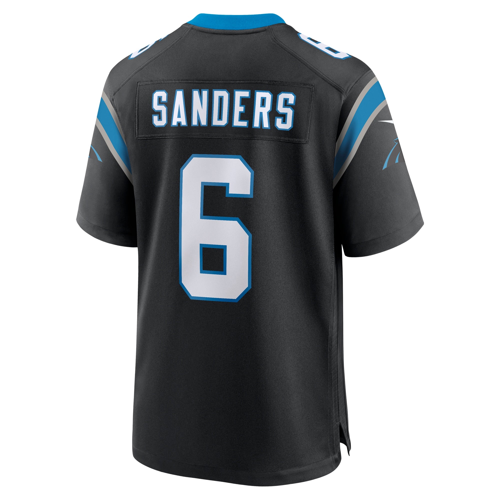 Miles Sanders Carolina Panthers Team Game Jersey - Black